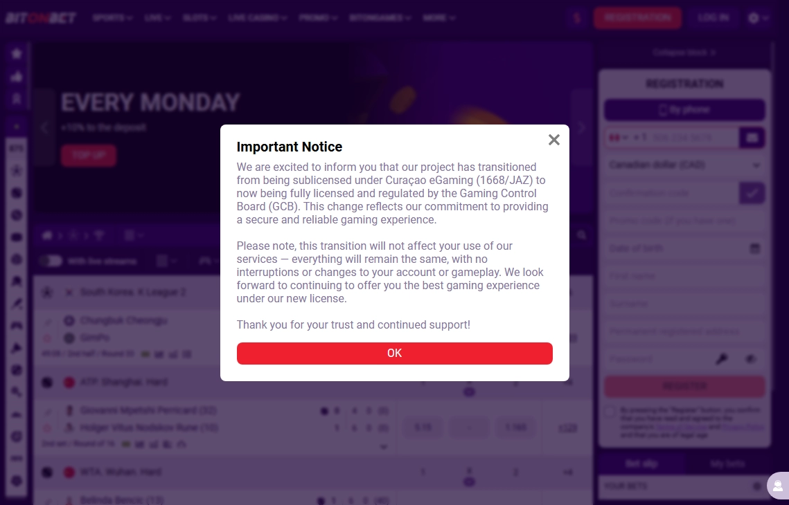 Bitonbet Casino